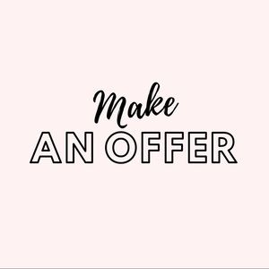 OFFERS WELCOMED 💜
